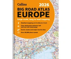 KNYGA Ash Roy Collins 2026 Big Road Atlas Europe