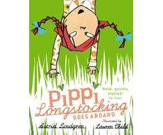 KNYGA Astrid Lindgren Pippi Longstocking Goes Aboard