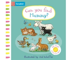 KNYGA Axel Scheffler Can You Find Mummy?, A soft flaps book
