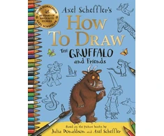 KNYGA Axel Scheffler How to Draw The Gruffalo and Friends, Learn to draw ten of your favourite characters with step-by-step guides
