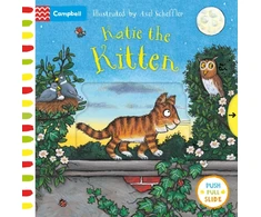 KNYGA Axel Scheffler Katie the Kitten, A Push, Pull, Slide Book