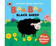 KNYGA Baa, Baa, Juodas Sheep: Ladybird Touch and Feel Rhymes