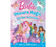 KNYGA Barbie Unicorn Magic Sticker Activity Book