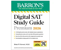 KNYGA Barron's Educational Barron's Educational Series Digital SAT Study Guide Premium, 2026: 3 Practice Tests + Comprehensive Review + Online Practice