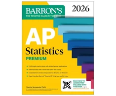 KNYGA Barron's Educational Barron's Educational Series AP Statistics Premium, 2026: Prep Book with 9 Practice Tests + Comprehensive Review + Online Practice