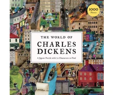 KNYGA Barry Falls Publishing Laurence King World of Charles Dickens: A Jigsaw Puzzle with 70 Characters to Find
