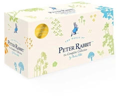 KNYGA Beatrix Potter World of Peter Rabbit - The Complete Collection of Original Tales 1-23 Baltas Jackets