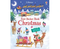 KNYGA Beecham Alice First Sticker Book Christmas, A Christmas Sticker Book for Children