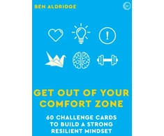 KNYGA Ben Aldridge Get Out of Your Comfort Zone, 60 Challenge Cards to Build a Strong Resilient Mindset