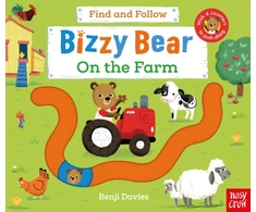 KNYGA Benji Davies Bizzy Bear: Find and Follow On the Farm