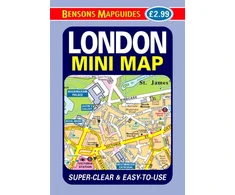 KNYGA Bensons Mapguides London Mini Map