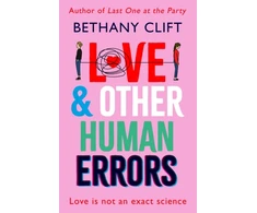 KNYGA Bethany Clift Love And Other Human Errors, set in the near future, the most original rom-com you'll read this year!