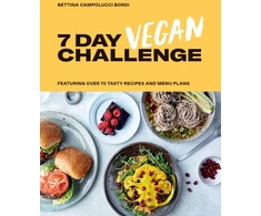 KNYGA Bettina Campolucci Bordi 7 Day Vegan Challenge, Featuring Over 70 Tasty Recipes and Menu Plans