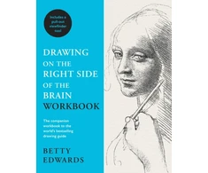KNYGA Betty Edwards Drawing on the Right Side of the Brain Workbook, The companion workbook to the world's bestselling drawing guide