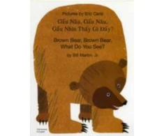 KNYGA Bill Martin Jr Brown Bear, Brown Bear, What Do You See? In Vietnamese and English