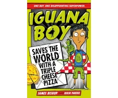 KNYGA Bishop James Iguana Boy Saves the World With a Triple Cheese Pizza