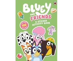 KNYGA Bluey: Bluey and Friends: A Sticker Activity Book