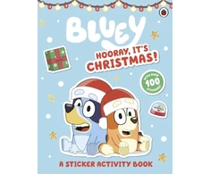 KNYGA Bluey: Hooray It's Christmas Sticker Activity
