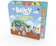 KNYGA Bluey: Meet Bluey's Family: Tabbed Board Book