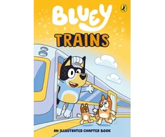KNYGA Bluey: Trains, An Illustrated Chapter Book