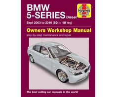KNYGA BMW 5 Series Diesel (Sept 03 - 10) Haynes Repair Manual