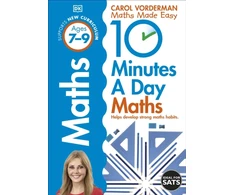 KNYGA Bookshop 10 Minutes A Day Maths, Ages 7-9 (Key Stage 2)