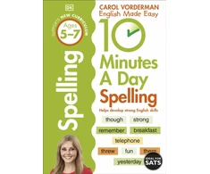 KNYGA Bookshop Vorderman Carol 10 Minutes A Day Spelling, Ages 5-7 (Key Stage 1): Supports the National Curriculum, Helps Develop Strong English Skills