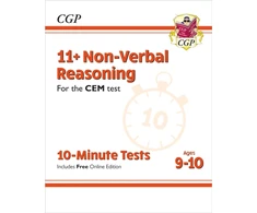 KNYGA Bookshop 11+ CEM 10-Minute Tests: Non-Verbal Reasoning - Ages 9-10 (with Online Edition)