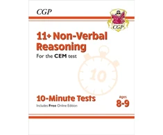 KNYGA Bookshop 11+ CEM 10-Minute Tests: Non-Verbal Reasoning - Ages 8-9 (with Online Edition)