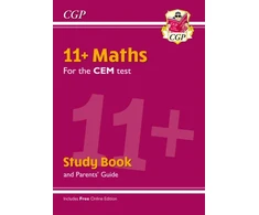 KNYGA Bookshop 11+ CEM Maths Study Book (with Parents’ Guide &amp; Online Edition)