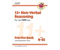 KNYGA Bookshop 11+ CEM Non-Verbal Reasoning Practice Book &amp; Assessment Tests - Ages 9-10 (with Online Edition)
