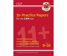 KNYGA Bookshop 11+ CEM Practice Papers - Ages 9-10 (with Parents' Guide &amp; Online Edition)