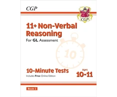 KNYGA Bookshop 11+ GL 10-Minute Tests: Non-Verbal Reasoning - Ages 10-11 Book 2 (with Online Edition)