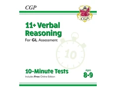 KNYGA Bookshop 11+ GL 10-Minute Tests: Verbal Reasoning - Ages 8-9 (with Online Edition)
