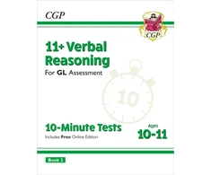 KNYGA Bookshop 11+ GL 10-Minute Tests: Verbal Reasoning - Ages 10-11 Book 2 (with Online Edition)