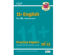 KNYGA Bookshop 11+ GL English Practice Papers: Ages 10-11 - Pack 3 (with Parents' Guide &amp; Online Edition)