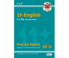 KNYGA Bookshop 11+ GL English Practice Papers: Ages 10-11 - Pack 1 (with Parents' Guide &amp; Online Edition)