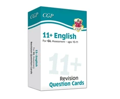 KNYGA Bookshop Cgp Books 11+ GL English Revision Question Cards - Ages 10-11