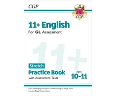 KNYGA Bookshop 11+ GL English Stretch Practice Book &amp; Assessment Tests - Ages 10-11 (with Online Edition)