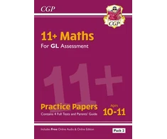 KNYGA Bookshop 11+ GL Maths Practice Papers: Ages 10-11 - Pack 2 (with Parents' Guide &amp; Online Edition)