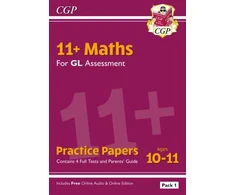KNYGA Bookshop 11+ GL Maths Practice Papers: Ages 10-11 - Pack 1 (with Parents' Guide &amp; Online Edition)