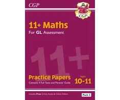 KNYGA Bookshop 11+ GL Maths Practice Papers: Ages 10-11 - Pack 3 (with Parents' Guide &amp; Online Edition)