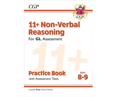 KNYGA Bookshop 11+ GL Non-Verbal Reasoning Practice Book &amp; Assessment Tests - Ages 8-9 (with Online Edition)