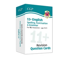KNYGA Bookshop 11+ GL Revision Question Cards: English Spelling, Punctuation &amp; Grammar - Ages 10-11