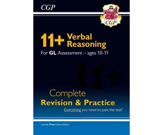 KNYGA Bookshop 11+ GL Verbal Reasoning Complete Revision and Practice - Ages 10-11 (with Online Edition)