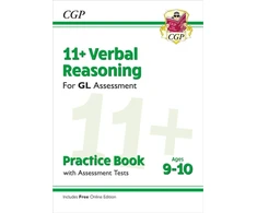 KNYGA Bookshop 11+ GL Verbal Reasoning Practice Book &amp; Assessment Tests - Ages 9-10 (with Online Edition)