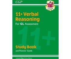 KNYGA Bookshop 11+ GL Verbal Reasoning Study Book (with Parents’ Guide &amp; Online Edition)