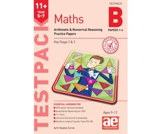 KNYGA Bookshop 11+ Maths Year 5-7 Testpack B Practice Papers 1-4