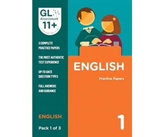 KNYGA Bookshop 11+ Practice Papers English Pack 1 (Multiple Choice)