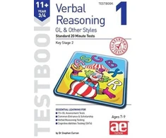 KNYGA Bookshop 11+ Verbal Reasoning Year 3/4 GL &amp; Other Styles Testbook 1